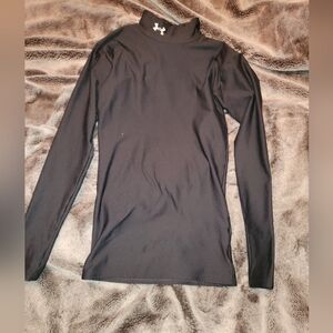 Under Armour Women's Black Long Sleeve Mock Neck XS